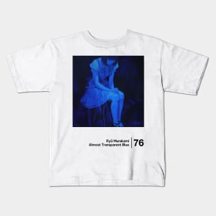 Ryu Murakami -  Minimal Style Graphic Artwork Kids T-Shirt